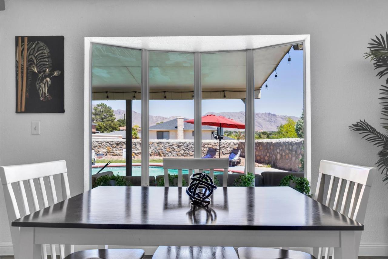 Home With Mountain View/Pool/Tub El Paso Kültér fotó